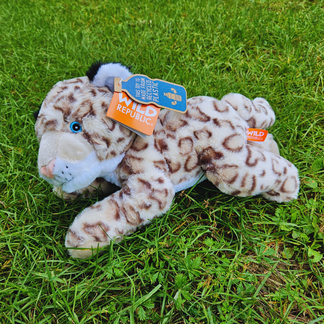 Snow Leopard Stuffed Animal (Large)