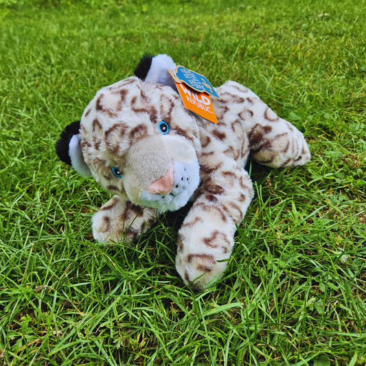 Snow Leopard Stuffed Animal (Large)