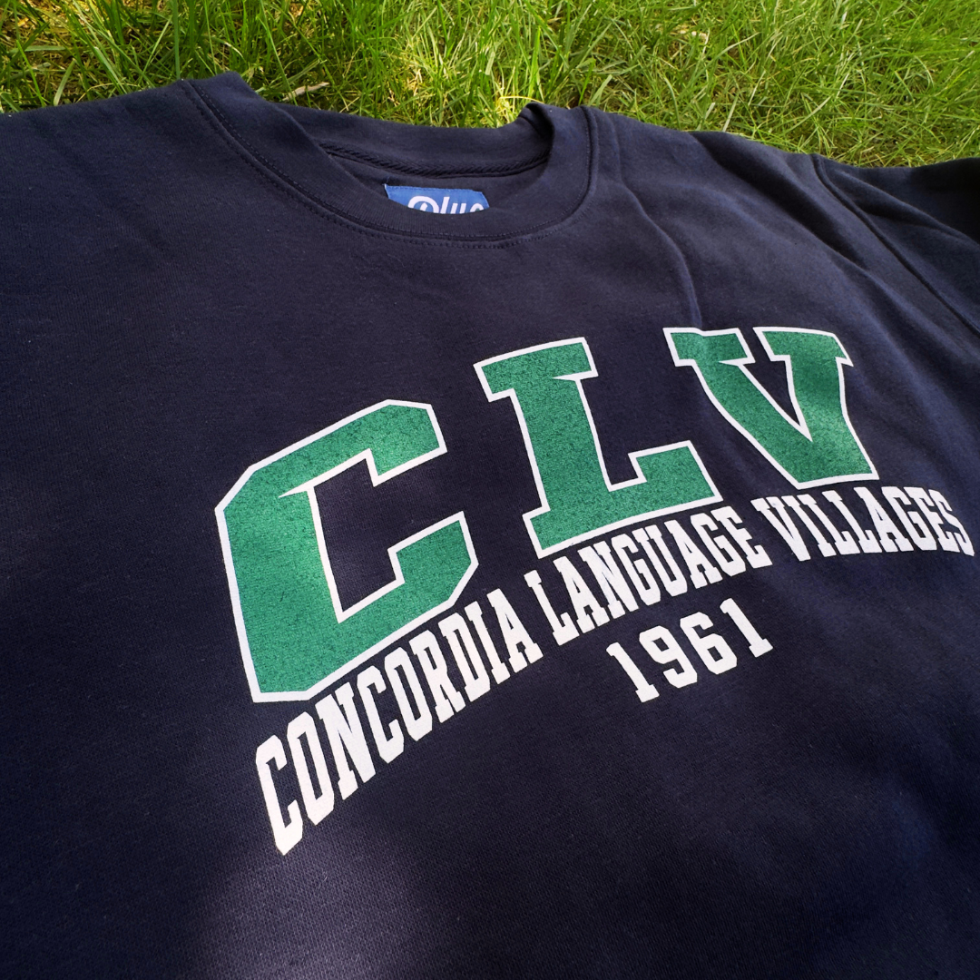 NEW! 2026 CLV Collegiate Crew Neck Sweatshirt
