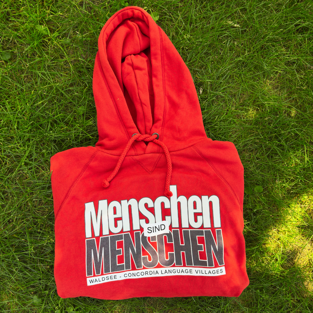 Menschen sind Menschen Hooded Sweatshirt