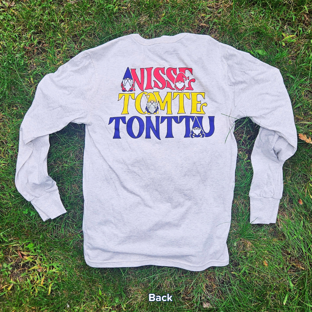 Nordic Nisse / Tomte / Tonttu Long-Sleeve T-shirt