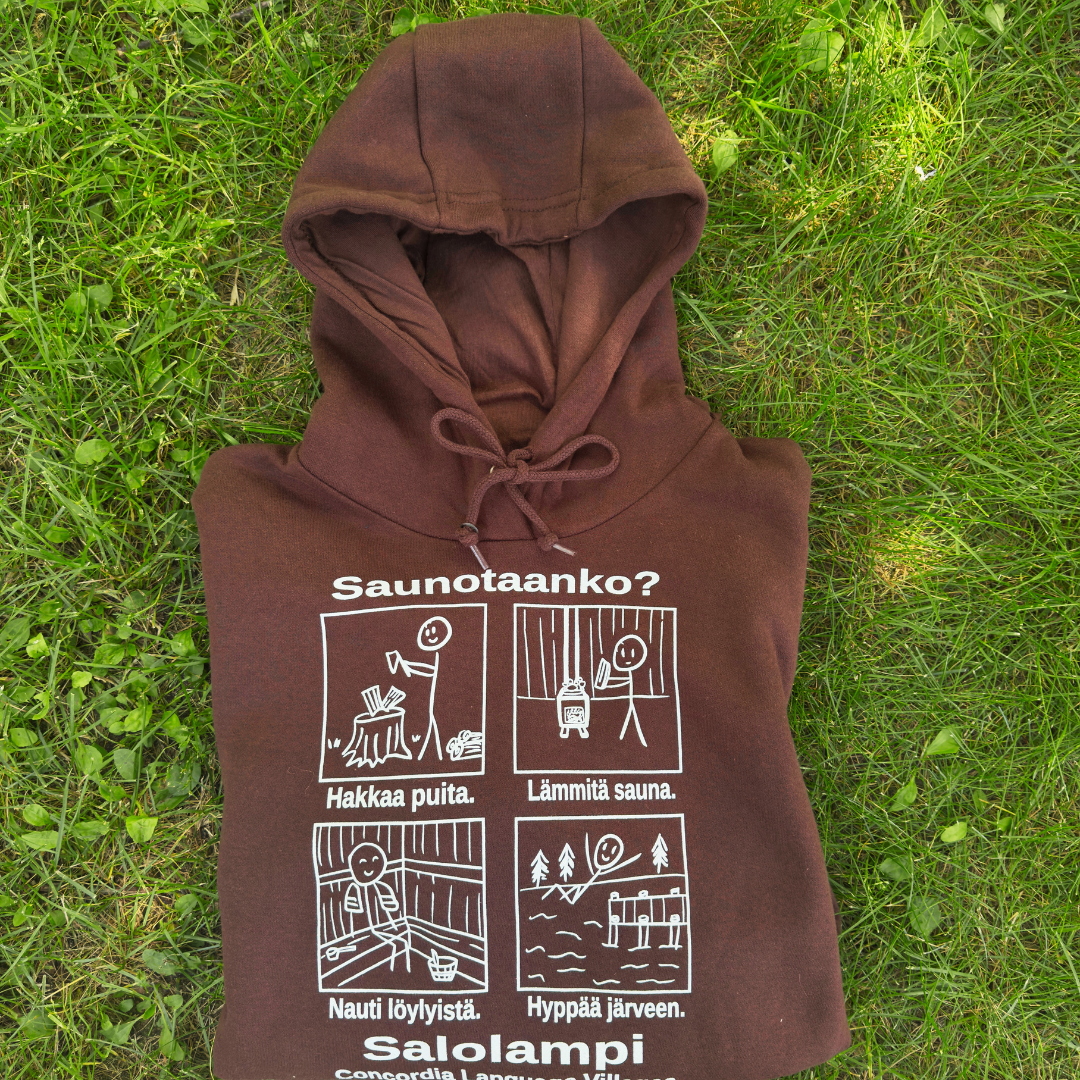 How to Sauna Hooded Sweatshirt