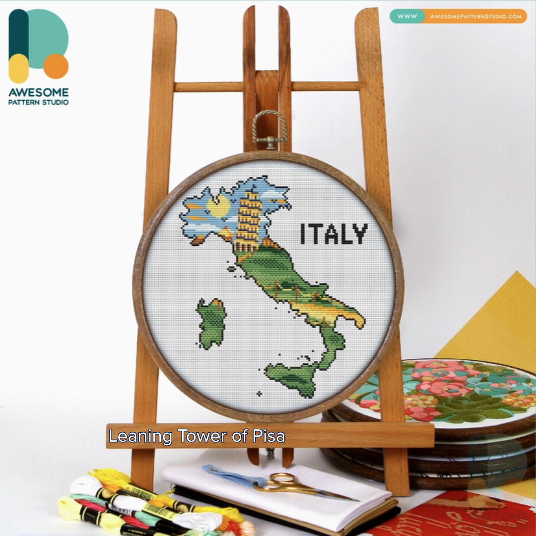 Italy Cross-Stitch Collection