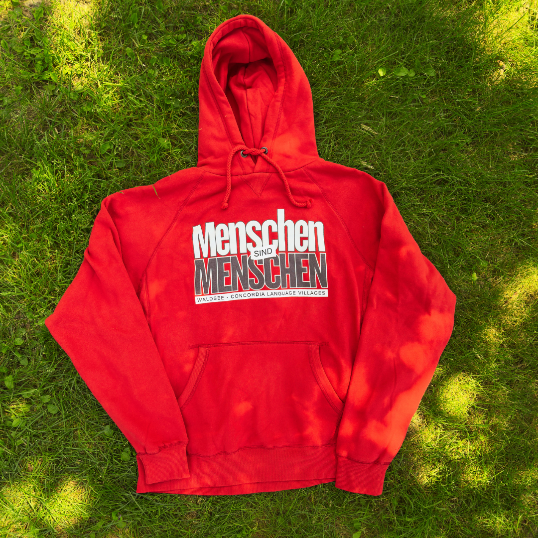 Menschen sind Menschen Hooded Sweatshirt