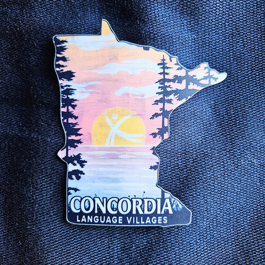 Minnesota Sunset Sticker