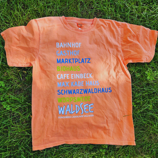 Waldsee Village Names T-shirt