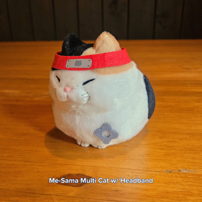 Plush Round Cats
