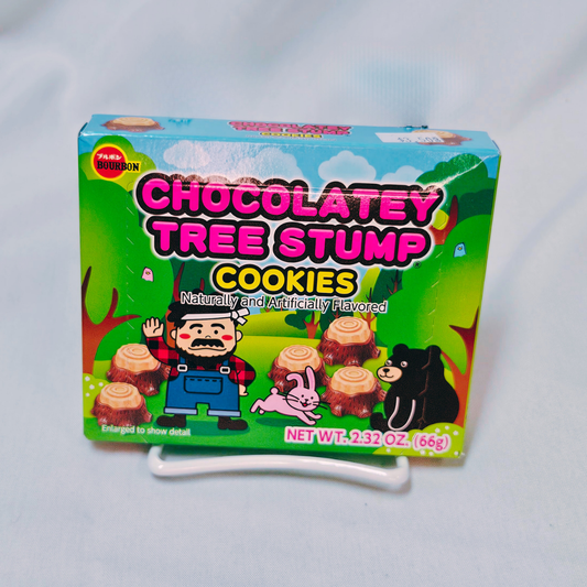Chocolate Tree Stump Cookies