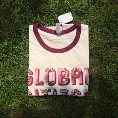 Global Citizen T-shirt : Maroon