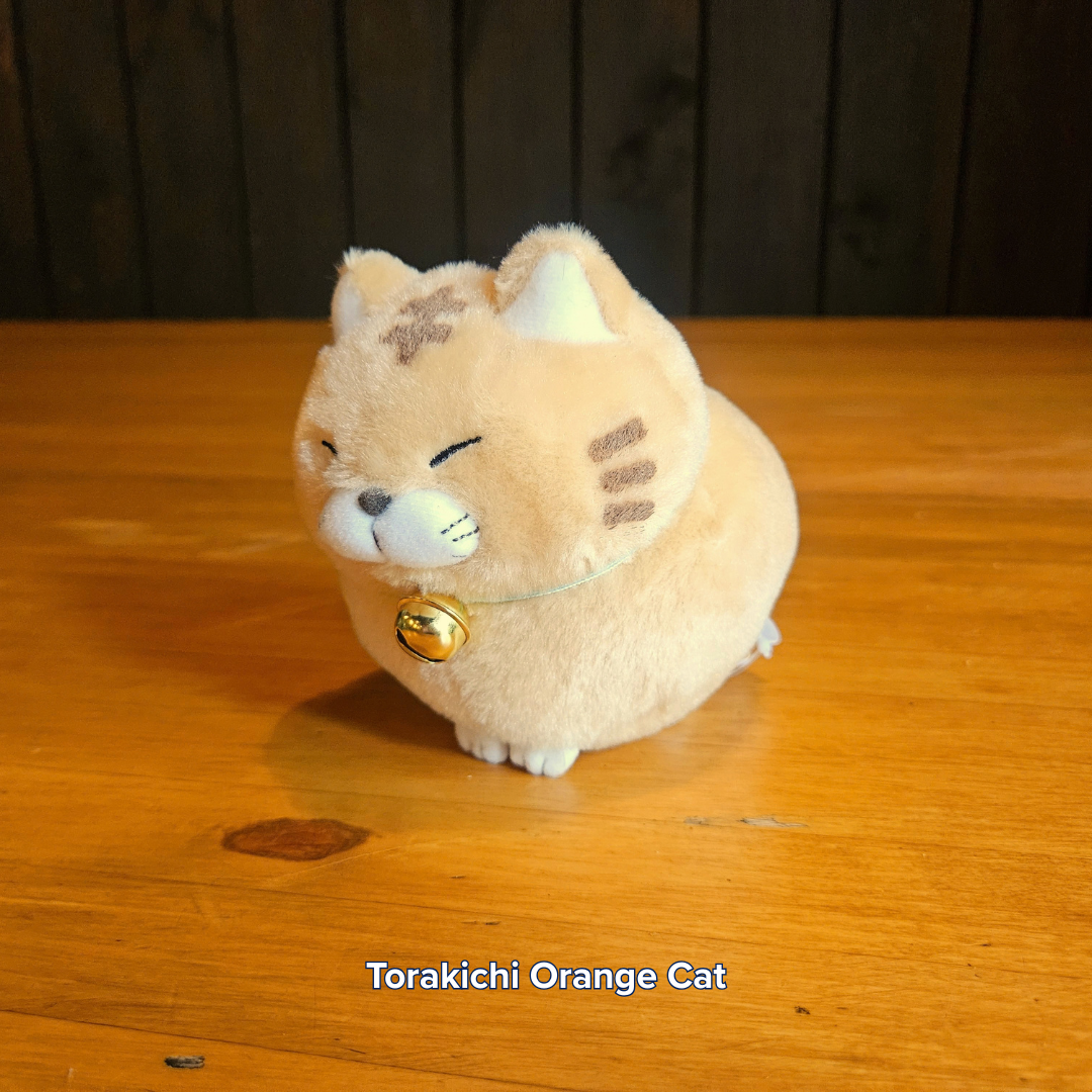 Plush Round Cats
