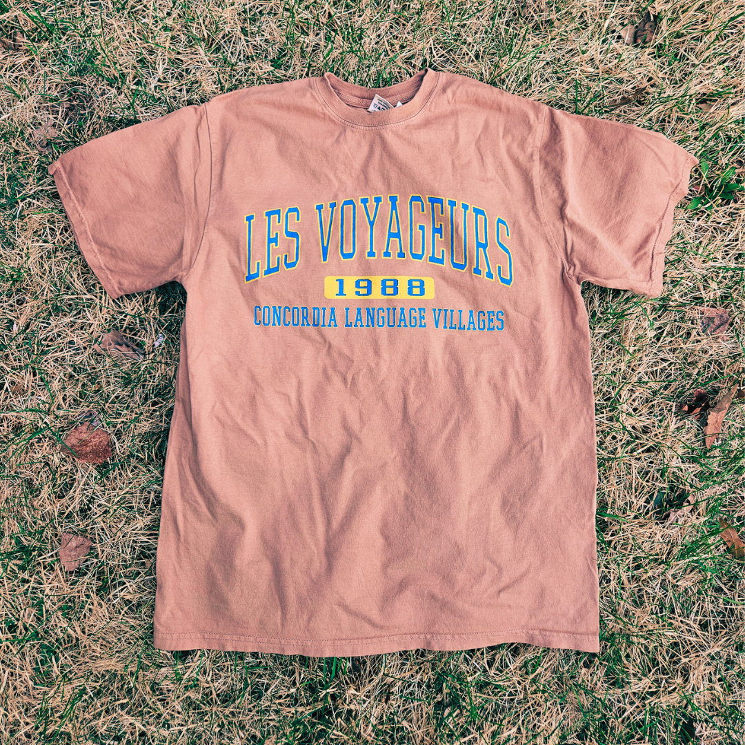 NEW! 2026 Les Voyageurs Collegiate T-shirt