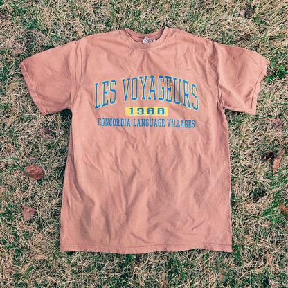 NEW! 2026 Les Voyageurs Collegiate T-shirt