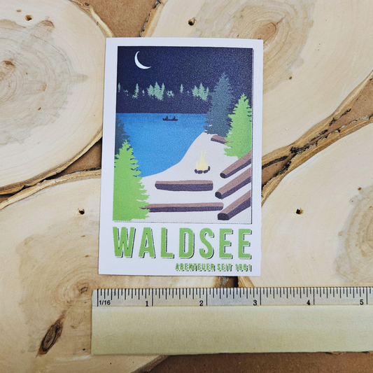 Waldsee Campfire Sticker