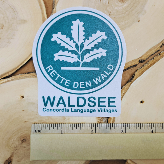 Rette den Wald Sticker