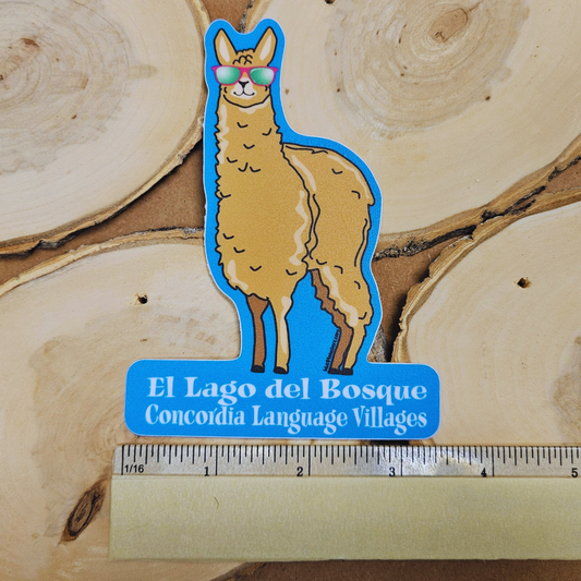 Tall Llama Sticker