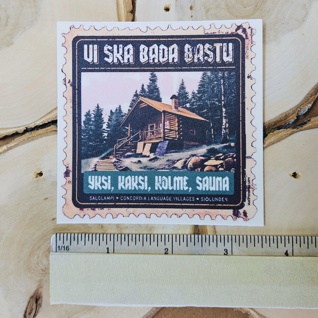 Bastu / Sauna Sticker