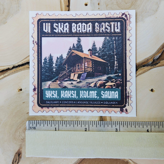 Bastu / Sauna Sticker