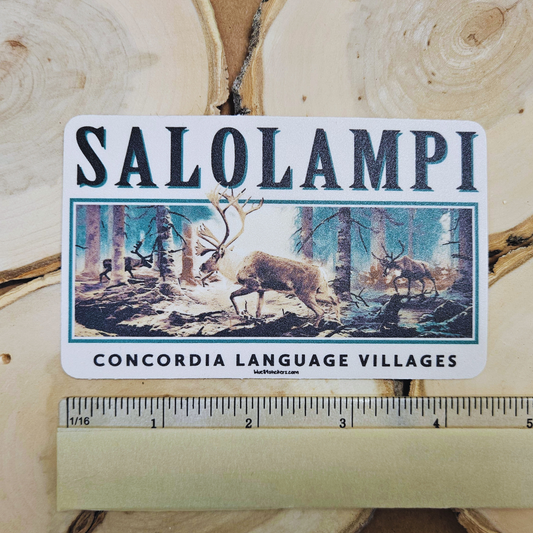 Salolampi 'Poro' (Reindeer) Sticker
