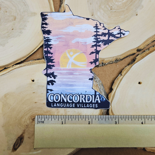 Minnesota Sunset Sticker