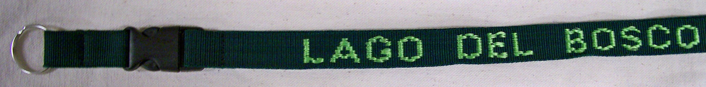 Italian Village Woven Lanyard