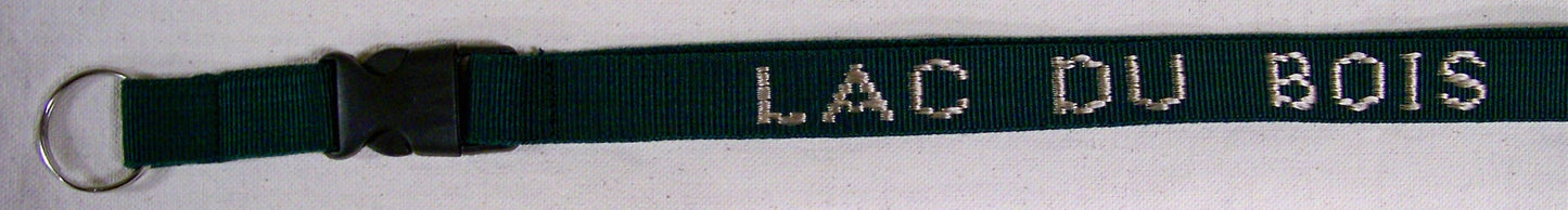 Lac du Bois Woven Lanyard