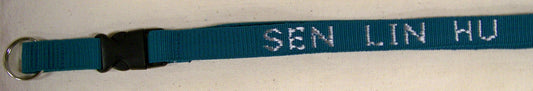 Chinese Village Woven Lanyard