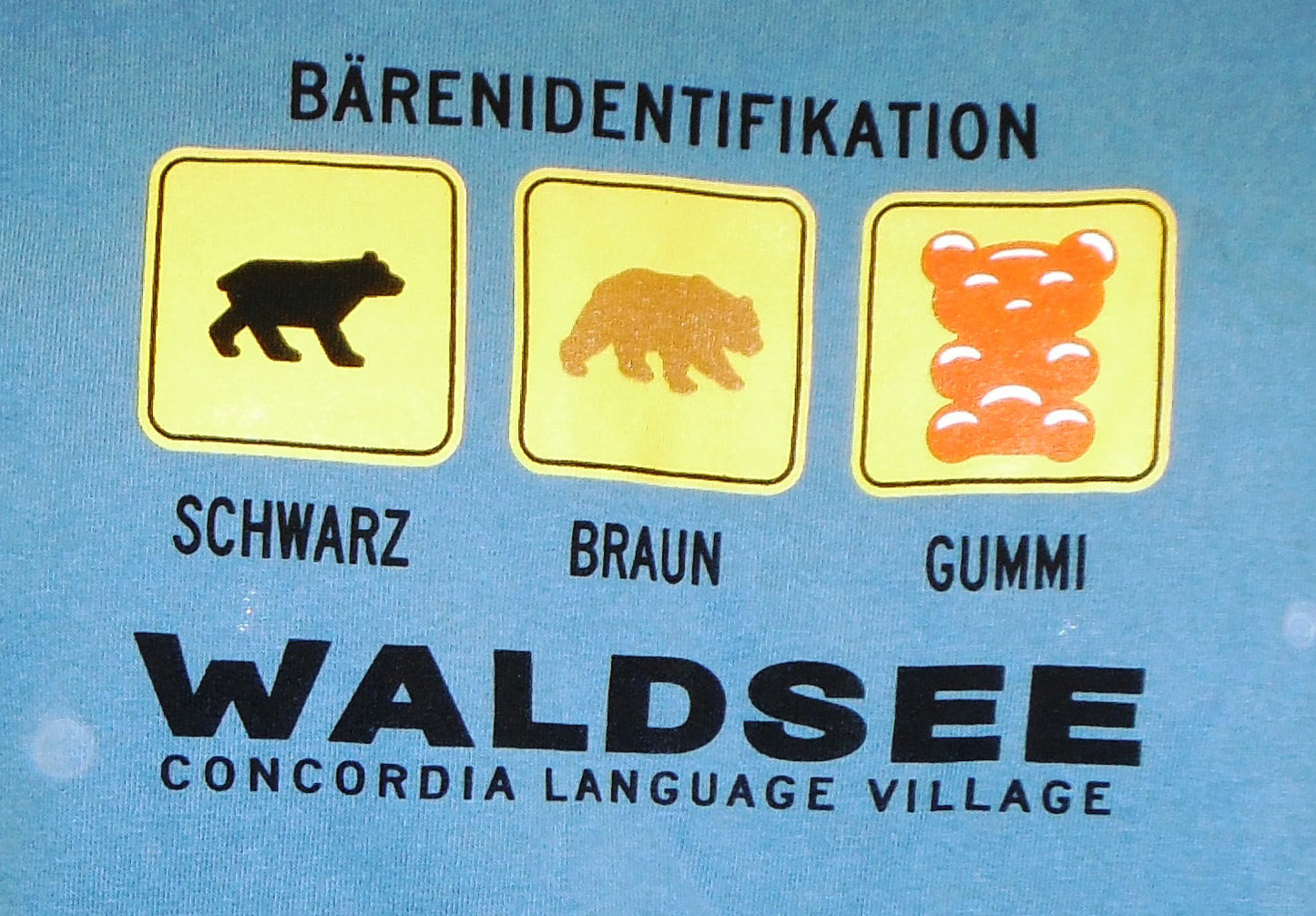 Waldsee "Bear Identification" Tee - Unisex and Youth