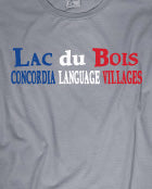 Lac du Bois 3 Color Words Tee - Unisex