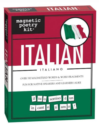 Italian Magnetic Poetry Kit