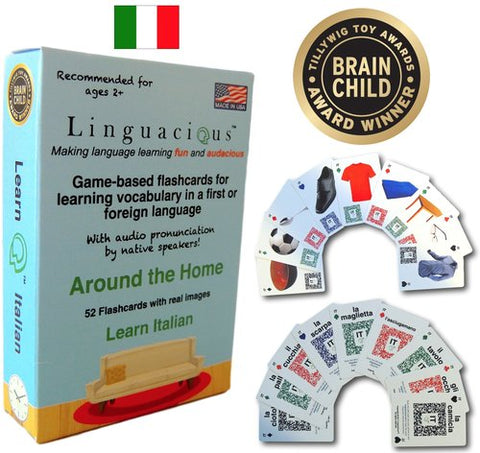Linguacious Flash Cards - Italian