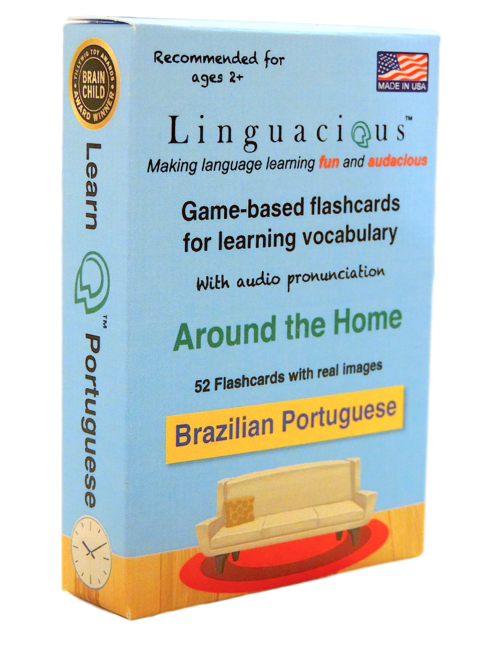 Linguacious Flash Cards - Brazilian Portuguese